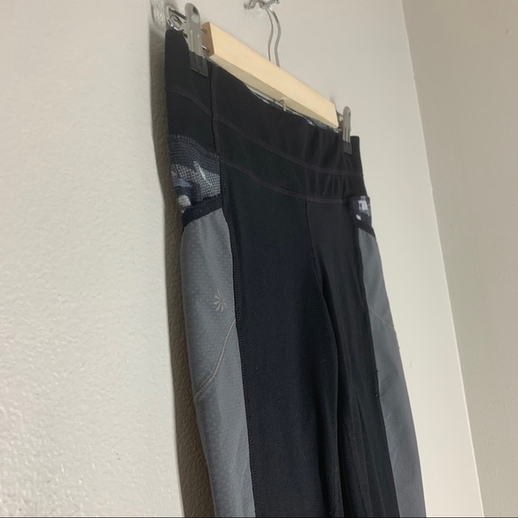 Athleta Fire Be Free Leggings Side Pockets Stretch - Picture 3 of 8